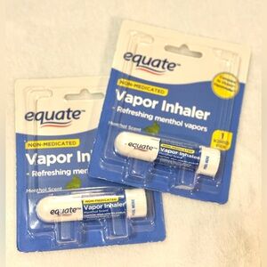 Equate Non-Medicated Vapor Inhaler - 2 Packs
